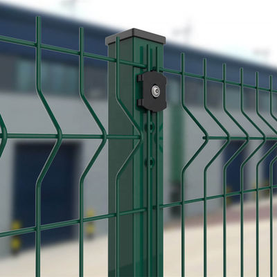 Pvc powlekany 3d Zwojany Drut Ogrodzenie Metalowe ogrodzenie ogrodzenie 2.3m*3m