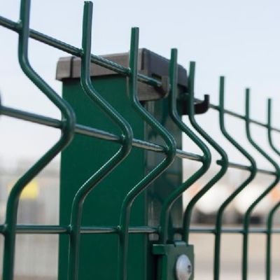 Ekologiczny Dekoracyjny 4mm Drut 3d Skrzywiony Panel Ogrodu RAL Kolory