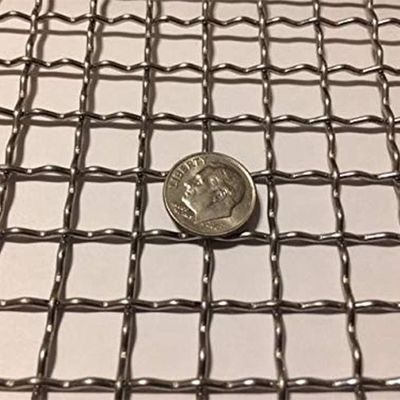 Przemysłowe filtry filtracyjne z siatki tytanowej 0,02-0,5 mm Tkane odwijanie z karbowanej siatki o gładkim splocie