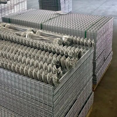 Wykonane na zamówienie wygięte przebiłe kwadratowe 4 mm galwanizowane spawane siatki Gabion Wire Box Klatki