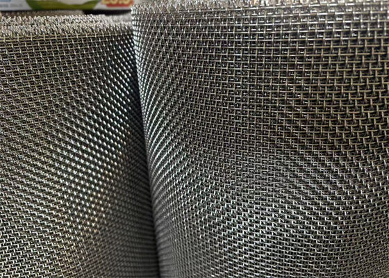 304 Stal nierdzewna Wyrzucona siatka drutowa Metal Hardware Tkanina Plain Woven 65 Mn Kamieniołom Vibrating Sieving Screen