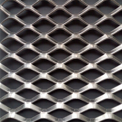 Anping Factory Supply 4*8ft Steel/Aluminium Zwiększone Diament Płaskie Rozszerzone Metalowe Mesh