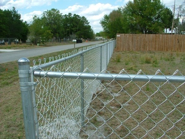 100ft 50ft 8ft 6 ft Galwanizowany Ogr&oacute;d Łącznik Łańcuchowy Rolki 2.0mm Cyclone Mesh Ogrodzenie 5