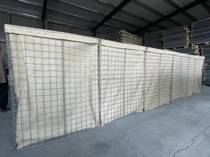 2.0-4.5mm Mil1 Hesco Barrier Ochrona przed powodziami 3