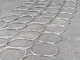 0.4-0.9mm Przeciwtankowa bariera sieci drutowej szlaki zbiornikowe 0