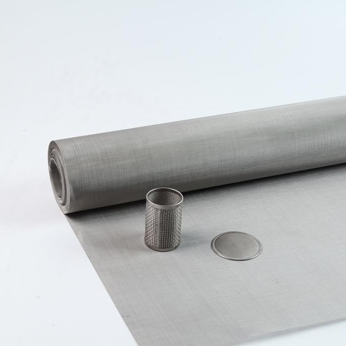ISO9001 304 Stal nierdzewna Woven Wire Mesh 100 200 Mikron Water Oil Sieve 3