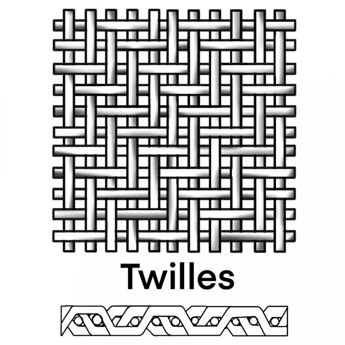 ISO9001 304 Stal nierdzewna Woven Wire Mesh 100 200 Mikron Water Oil Sieve 6