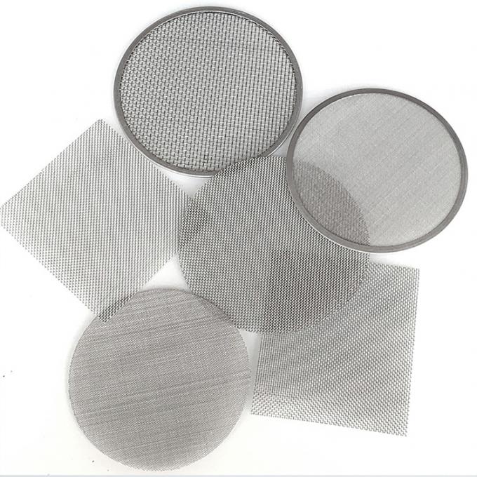 ISO9001 304 Stal nierdzewna Woven Wire Mesh 100 200 Mikron Water Oil Sieve 9